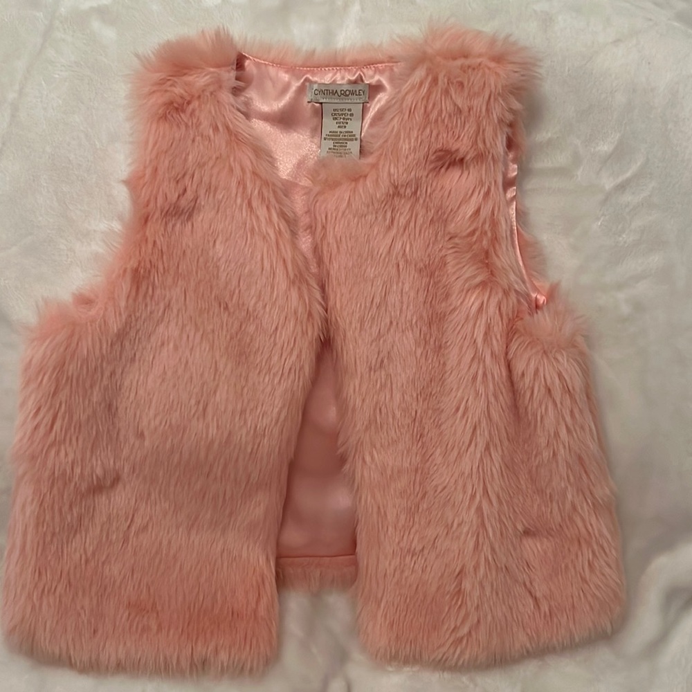 Cynthia Rockey girls vest Size 7-8